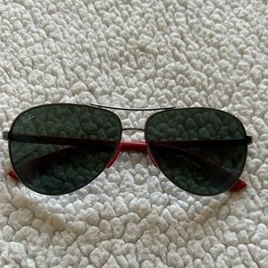 RayBan Ferrari aviator sunglasses FULL BOX + PACKAGE